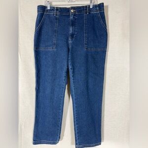 Knox Rose Relaxed Fit Blue Jeans